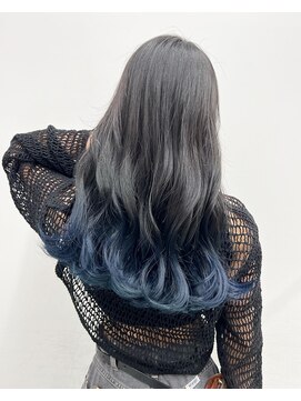 アライブ キチジョウジ(ALIVE Kichijoji) 【ALIVE吉祥寺】グラデーションカラーブルーブラック