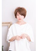 インナーグレージュ/マチルダボブ/前髪/ピンクベージュ/赤羽
