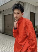 ツイストスパイラル/眉毛カット/スパイキーショート