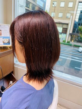ヘアーリゾートエヌスタイル Hair Resort n-style 大人可愛い外はねボブ