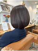 前下がりグラデーションボブ