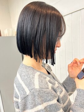 ナンバー アンフィール 渋谷(N° anfeel) イメチェンハッシュカットレイヤーカット韓国似合わせカット渋谷