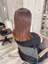 ヘアメイク ゼロ(0)&nbsp;orangebrown