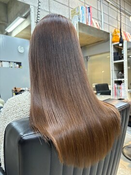 ボウ(BOW) ロング/髪質改善/酸性ストレート/酸性矯正/大人髪質改善