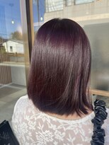 ヘアーサロン フーガ 春日部店(HAIR SALON fuuga)&nbsp;ブリーチ無し暖色カラー