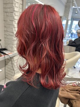 リーホリエ(Lee Horie) 【高木】vividなピンクレッドカラー◎