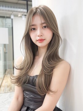 ヘアサロン エフ 渋谷(F) #レイヤーカット#小顔魅せレイヤー#韓国ヘア