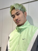 ロンドアンメゾン 原宿(Lond un Maison.)&nbsp;スパイキーショートフェードバーバーメンズカット韓国