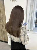 【myonsil 松本】ココアブラウン/ロングレイヤー