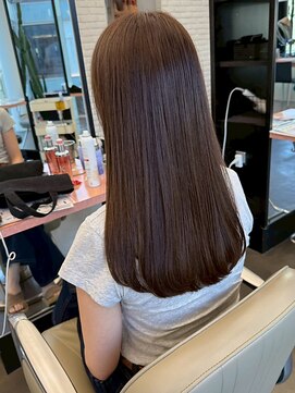 ディフィーノ 青山(DIFINO) 【DIFINO 青山】透明感カラー/艶髪ストレート/髪質改善