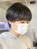 エリマバイフィフス 調布(elima by fifth) ショートボブレイヤーミディアム切りっぱなしボブレイヤー調布