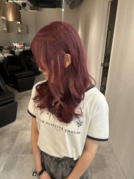 アイリー 名古屋(A/LEE) レッドカラー/レッドブラウン