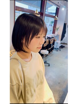 アン(un) ボブ/黒髮