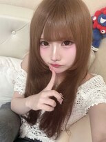 オズ 梅田店(OZ) 平成風茶髪 × レイヤーカット/バージンレミーエクステ40枚