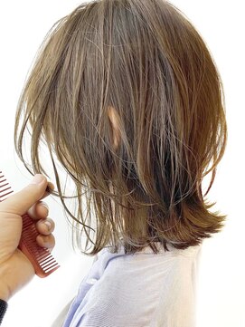  【姫路STEP】大人ミディアムレイヤー＊アロマ　ヘッドスパ