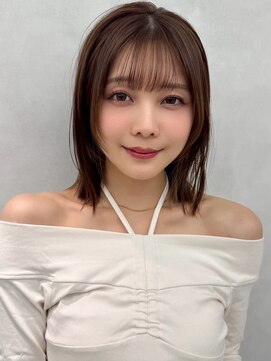 ショート/ボブ/髪質改善/脱白髪染め/白髪ぼかしハイライト