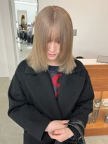 リヴ オオサカ(LIV OSAKA)&nbsp;ミルクティーベージュ/ハイトーン/トリプルカラー【梅田】
