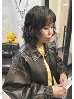 クイン(qin)&nbsp;レイヤーボブスパイラルパーマ