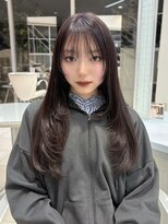 フォルテ 天神大名(FORTE)&nbsp;ハイレイヤー/ラベンダーグレージュ/髪質改善/ハッシュカット