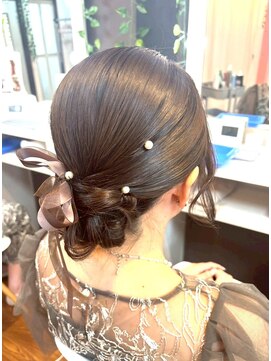 ジェネータ 新横浜店(GENETA) 艶シニヨン【新横浜/ヘアセット/着付け/ヘアメイク】
