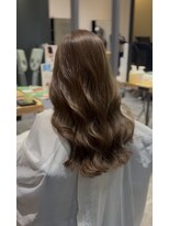 アヴァンス 泉大津店(AVANCE.)&nbsp;ブリーチなしWカラー　ミルクティーベージュ