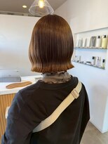 クララジャパン ナベシマ(CLALA JAPAN Nabeshima)&nbsp;髪質改善　縮毛矯正　顔まわり　韓国風　ミディアムレイヤー