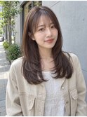 まろやかブラウン×シースルーレイヤー