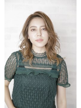 アフロディーテ 銀座(APHRODITE GINZA) 前髪/マチルダボブ/ピンクベージュ/インナーグレージュ/銀座