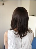 ナチュラルミディアムヘア