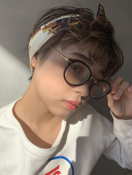 イリヘアサロン(iri hair salon) ショート×アレンジ