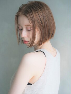 アリエッタ アザブ(ARIETTA AZABU) 【aRietta】小顔 センターパート スリーク ショートボブ ★