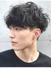 【当日限定】　メンズカット+トレンドパーマ＋３TR　￥12900