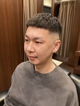 ヒロギンザバーバーショップ 大宮店(HIRO GINZA BARBER SHOP) 濡れパン×クロップスキンフェード　大宮　スキンフェード