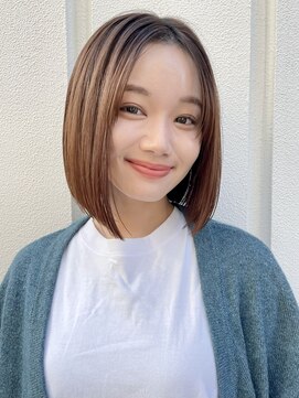 レトン 銀座(leton) 美髪/ホワイトグレージュ/大人かわいい/こなれミディ[銀座]