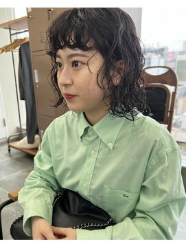 ヨロヘアー(YOLO hair) ボブ×パーマ