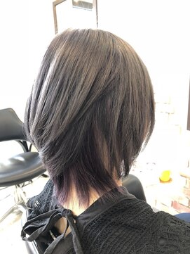 ラビス 浦和(Lovis) デザインカラー/レイヤーカット/ウェットヘア/夏のヘアアレンジ