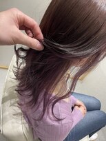 ジーナ 千葉(Zina)&nbsp;インナーカラー　ラベンダー！　ハセガワ