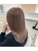 ペールカラー　ミルクティーベージュ　ピンクベージュ