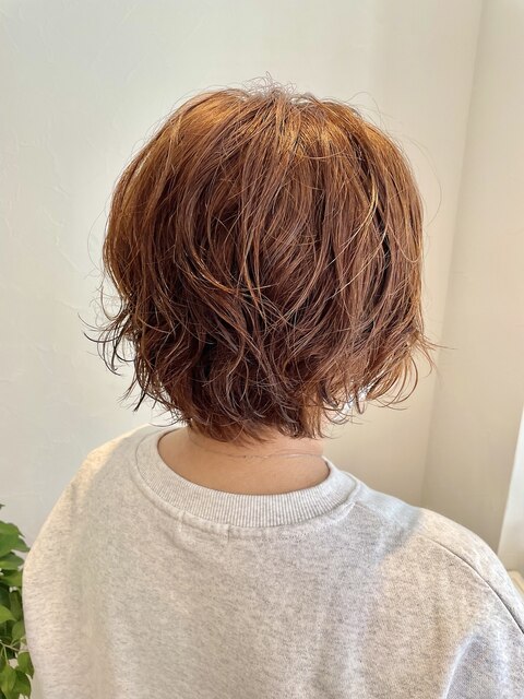 【Gift.hair&spa】くせ毛風ショート