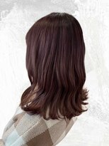 オーヘアー 南柏(OxO Hair)&nbsp;レッドブラウン/コテ仕上げ/