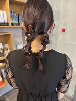 ヘアアンドリラクシングルーム アールフラン(Hair&Relaxingroom arFranc) 結婚式お呼ばれアレンジ