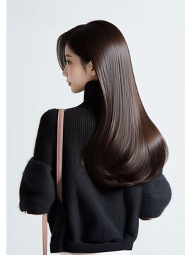 リンク(Link Hair&Spa) 【髪質改善】ナチュラルストレートスタイル
