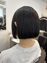 ジエクト ヴィシア(The Ect VIXIA)&nbsp;20代ボブ　地毛風　縮毛矯正　まとまるボブ　髪質改善ストレート