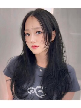 コア 銀座(COA) 小顔レイヤー 前髪顔周り 髪質改善縮毛