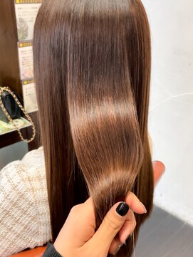 シュシュ 宜野湾店(chou chou) ブラウンカラー/ストレート/艶髪/沖縄宜野湾浦添