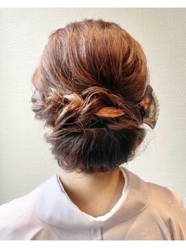 バサラ 大阪梅田店(VASARA) 礼装　訪問着　ヘアセット　ロング　大阪