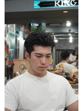 ツークツワンク バーバー 新宿(ZUG2WANG BARBER) オールバック