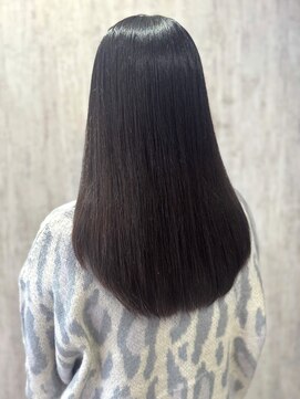 テトテ 門戸厄神店(tetote) 【tetote門戸厄神/村山】黒髪レイヤーロング/つやストレート