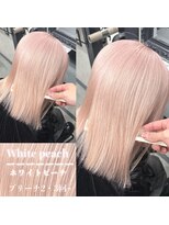 エス 天満扇町(esu)&nbsp;kr86ホワイトピンク/大人ガーリー/ピンクベージュ/ピンクカラー