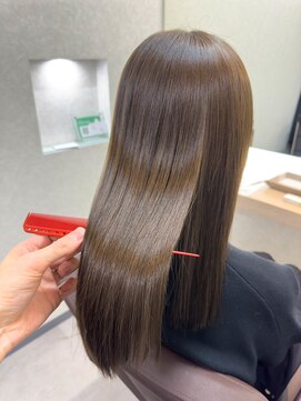 アノン エクラート 浦和店(Anon ECLART) 最短距離でサラツヤヘアーへ